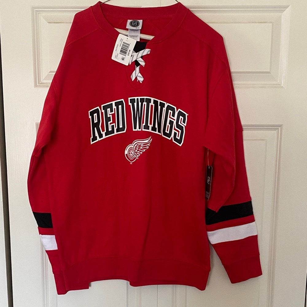 Unisex Red Wings Crewneck Sweater